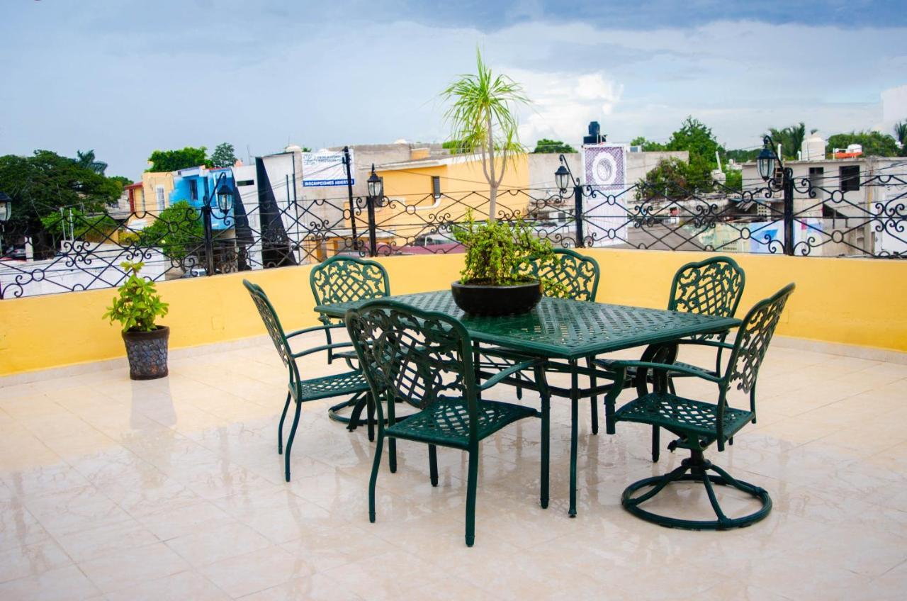Hotel Villa Angeles Campeche Exterior foto